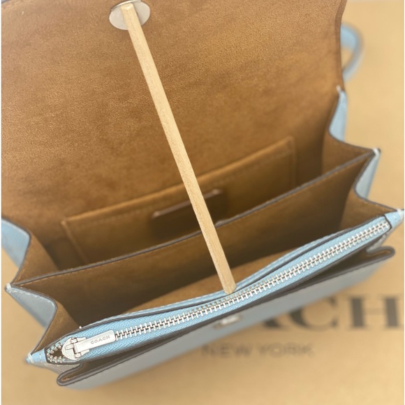 Coach Crossgrain Leather Mini Klare Crossbody Shoulder Bag - Picture 13 of 13